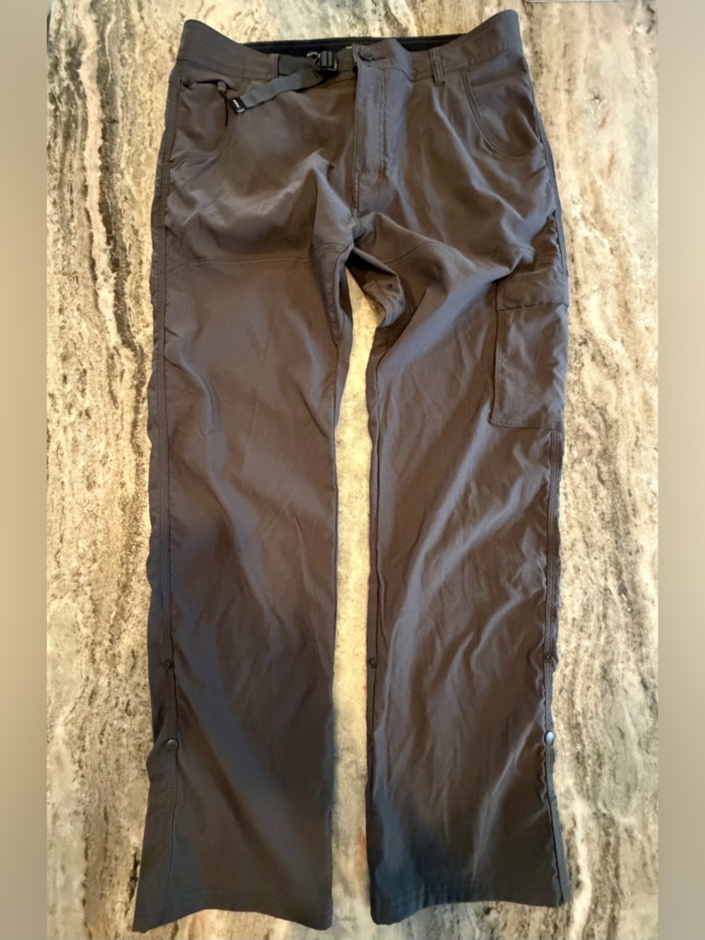 PrAna Stretch Zion Pant II Men's 36x32 Straight Relaxed Fit Outdoor Hiking EUC